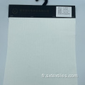 Tissu de vêtements en tricot Jacquard Toth Touch White